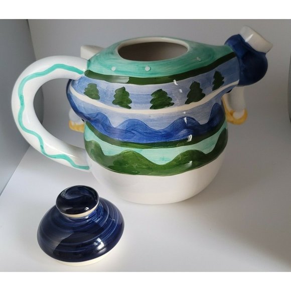 Boston Warehouse Kitchen Vintage 995 Boston Warehouse Teapot With